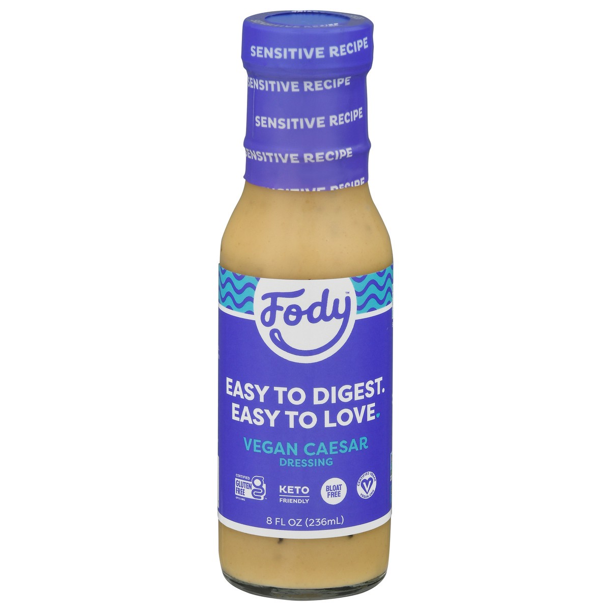 slide 1 of 12, Fody Caesar Dressing, 8 oz