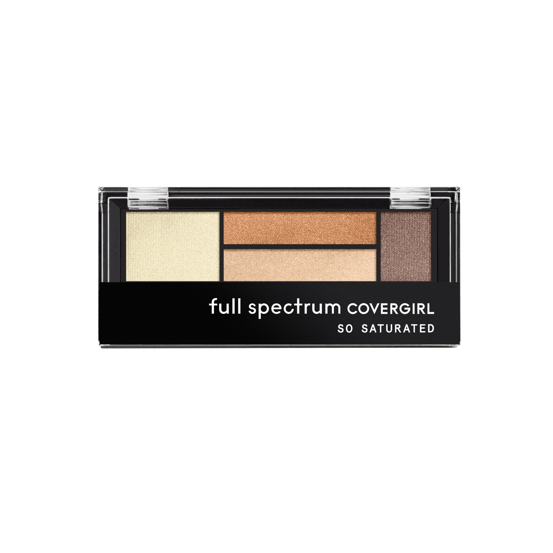 slide 1 of 1, Covergirl So Saturated- Quad Eyeshadow Palette, Steady, 2.744 oz