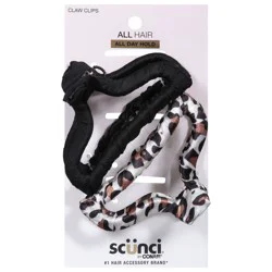scünci All Hair All Day Hold Claw Clips - 2 ct
