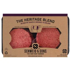 Schweid & Sons Heritage Blend Burger Patties