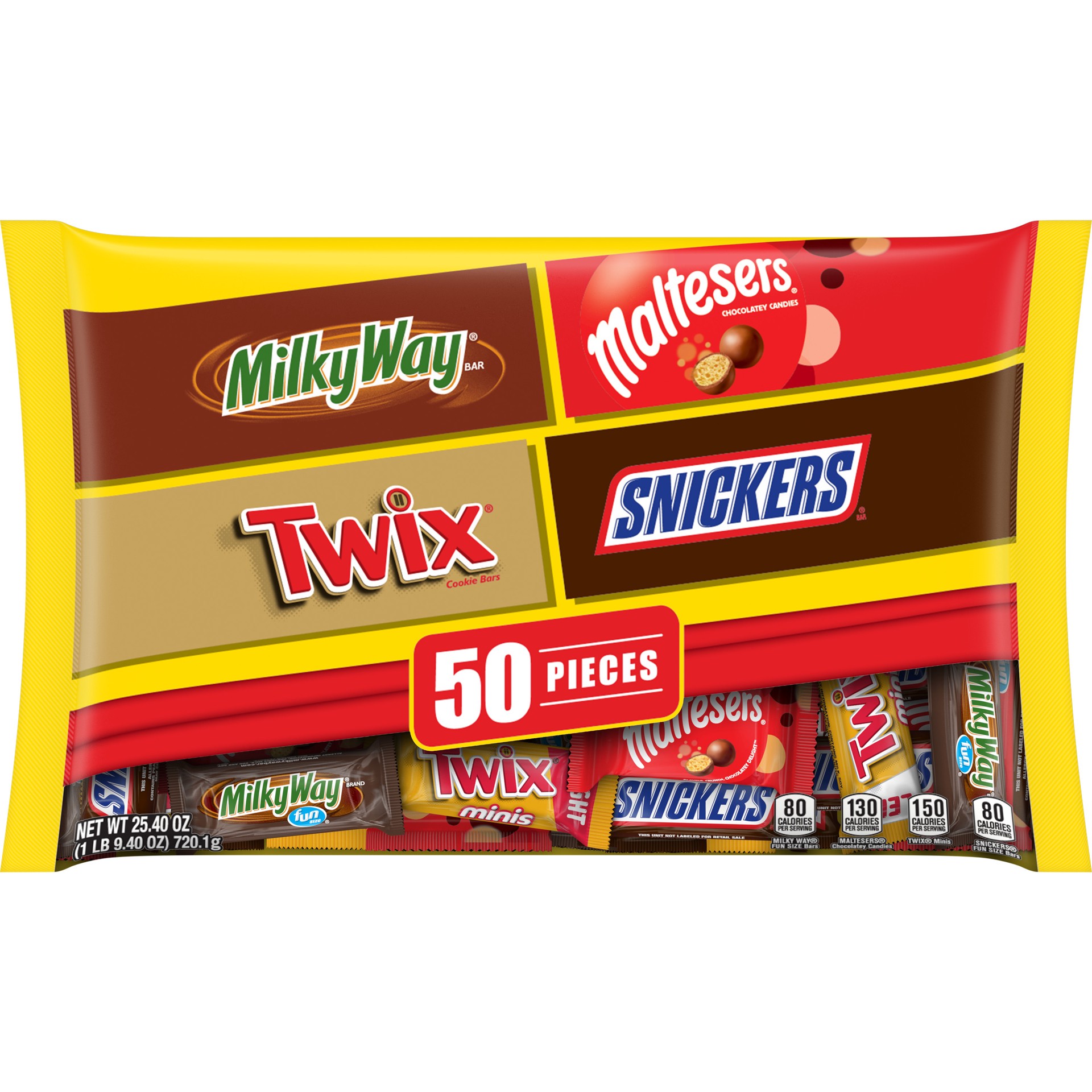 slide 1 of 8, MARS Mixed Chocolate Variety Halloween Candy Bag 25.4 Ounce, 25.4 fl oz