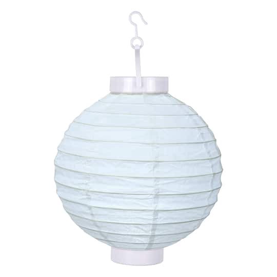 slide 1 of 5, 8" White Paper Lantern Set By Ashland, 8 in
