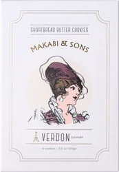 Makabi & Sons Verdon Lavender Shortbread Butter Cookies
