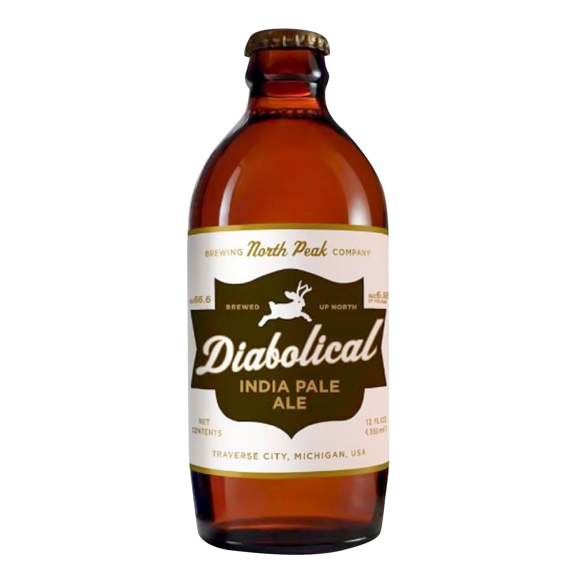 slide 1 of 1, North Peak Diabolical IPA Bottles, 6 ct; 12 fl oz