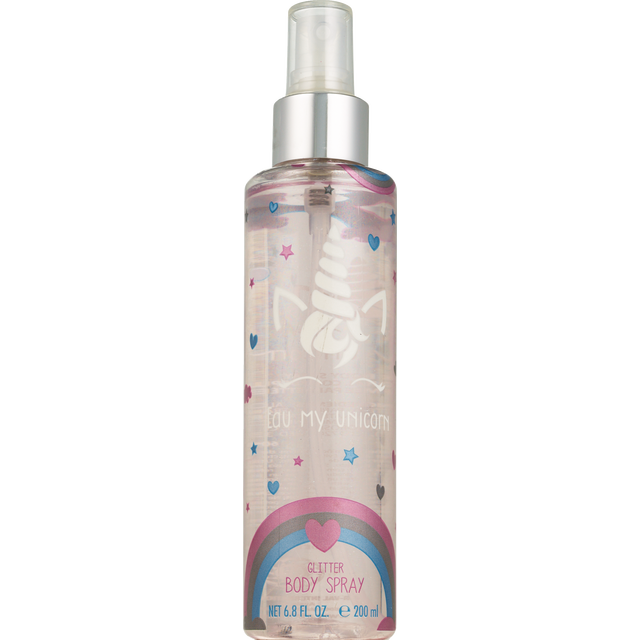 slide 1 of 1, Eau My Unicorn Glitter Body Spray For Kids, 6.8 oz