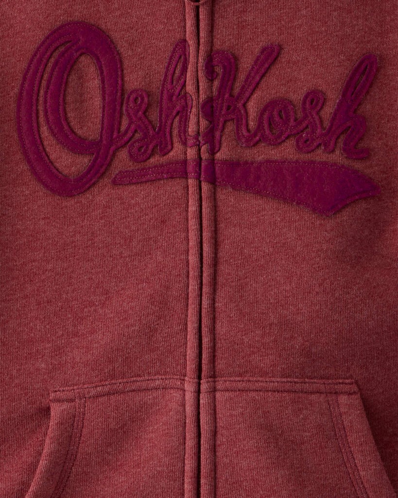 slide 2 of 2, Oshkosh Boys DayDream Fleece Jacket - Red Red 10, 1 ct