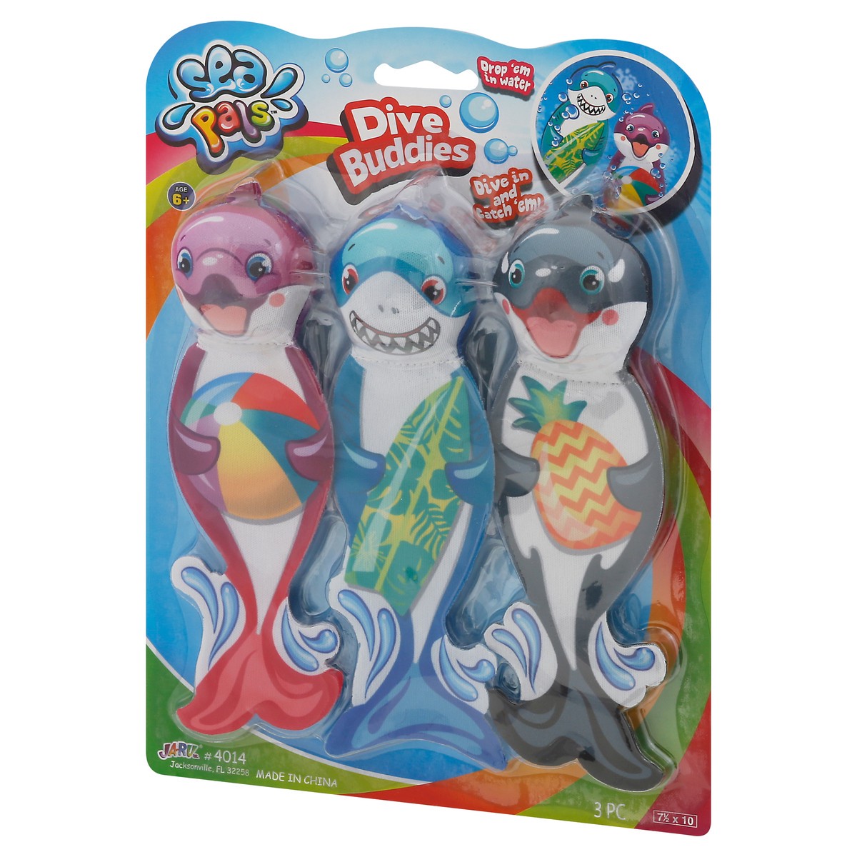 slide 7 of 11, Ja-Ru Sea Pals Dive Buddies 3 ea, 3 ct