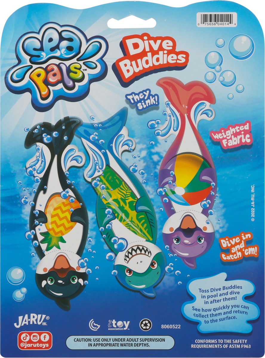 slide 2 of 11, Ja-Ru Sea Pals Dive Buddies 3 ea, 3 ct