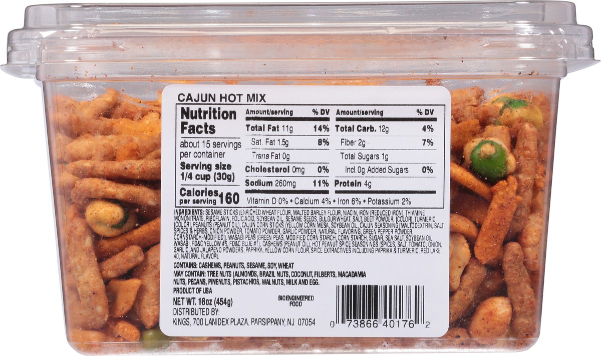slide 12 of 12, Kn Cajun Hot Mix, 16 oz