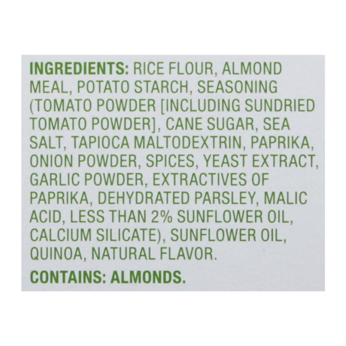 slide 5 of 13, Simple Truth Sundried Tomato Rice & Almond Thin Crackers, 3.5 oz