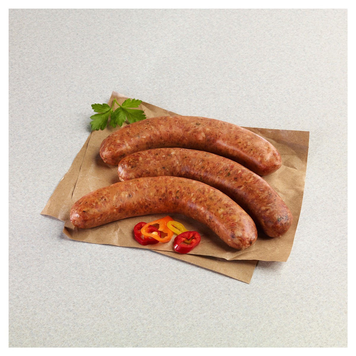 slide 1 of 1, Meijer Sausage Link, 5-Pepper, 7-Inch, Previously Frozen., 5.2 oz