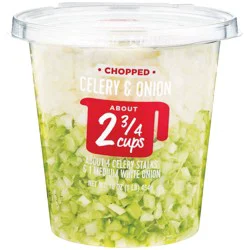 H-E-B Fresh Chopped Celery & Onion