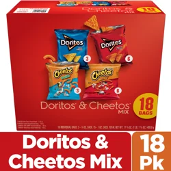 Frito Lay Snacks, Doritos & Cheetos Mix