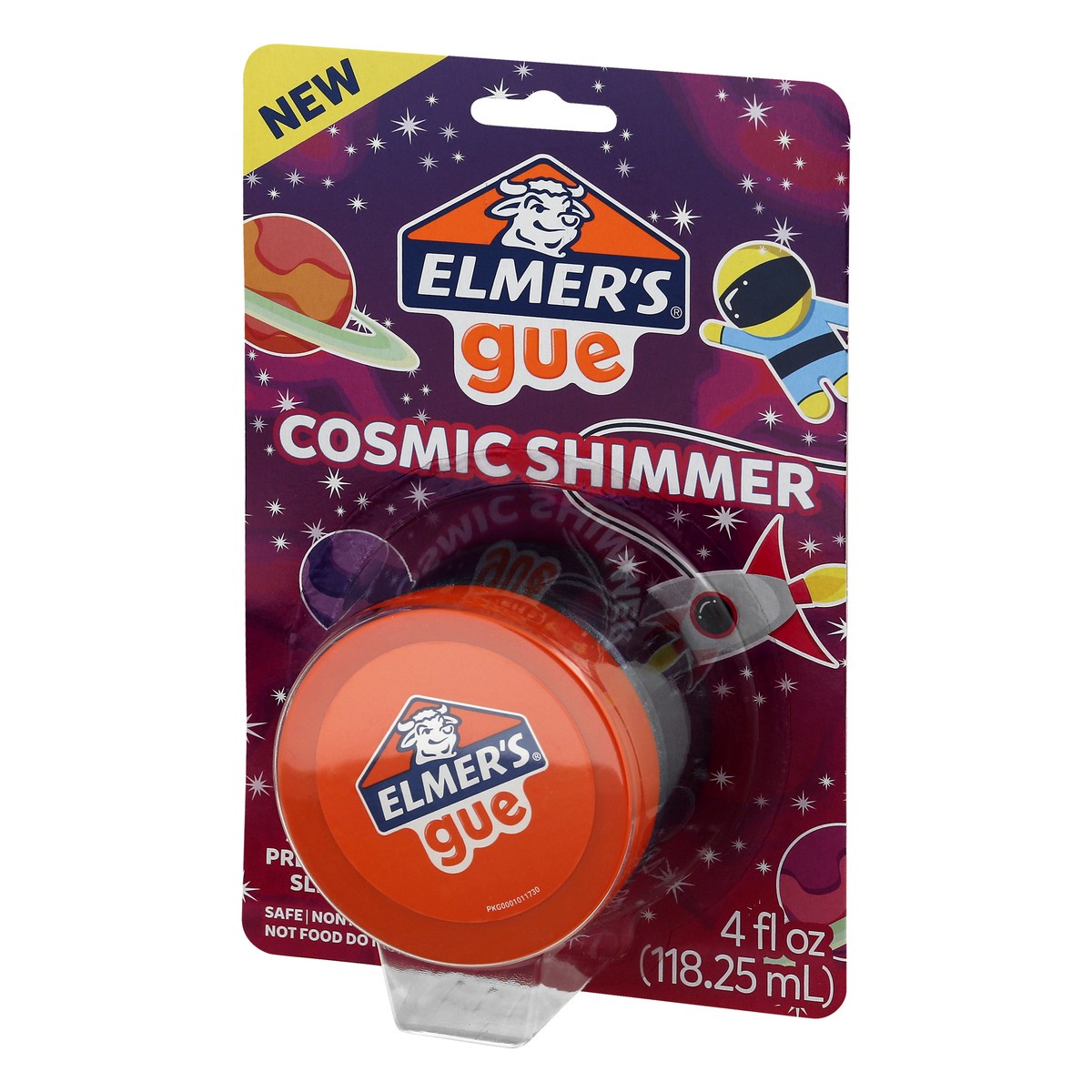 slide 9 of 9, Elmer's Cosmic Shimmer Pre-Made Slime, 4 oz