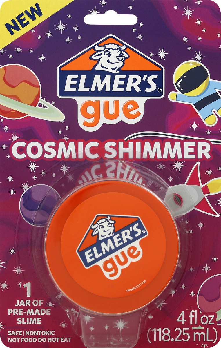 slide 7 of 9, Elmer's Cosmic Shimmer Pre-Made Slime, 4 oz