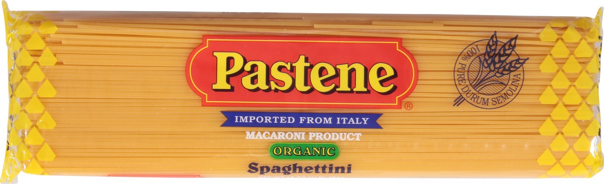 slide 10 of 11, Pastene Organic Spaghettini 16 oz, 16 oz