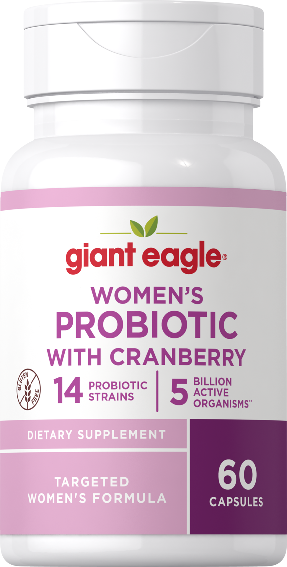 slide 1 of 1, Ge Womens Probiotic + Cranberry, 60 ct