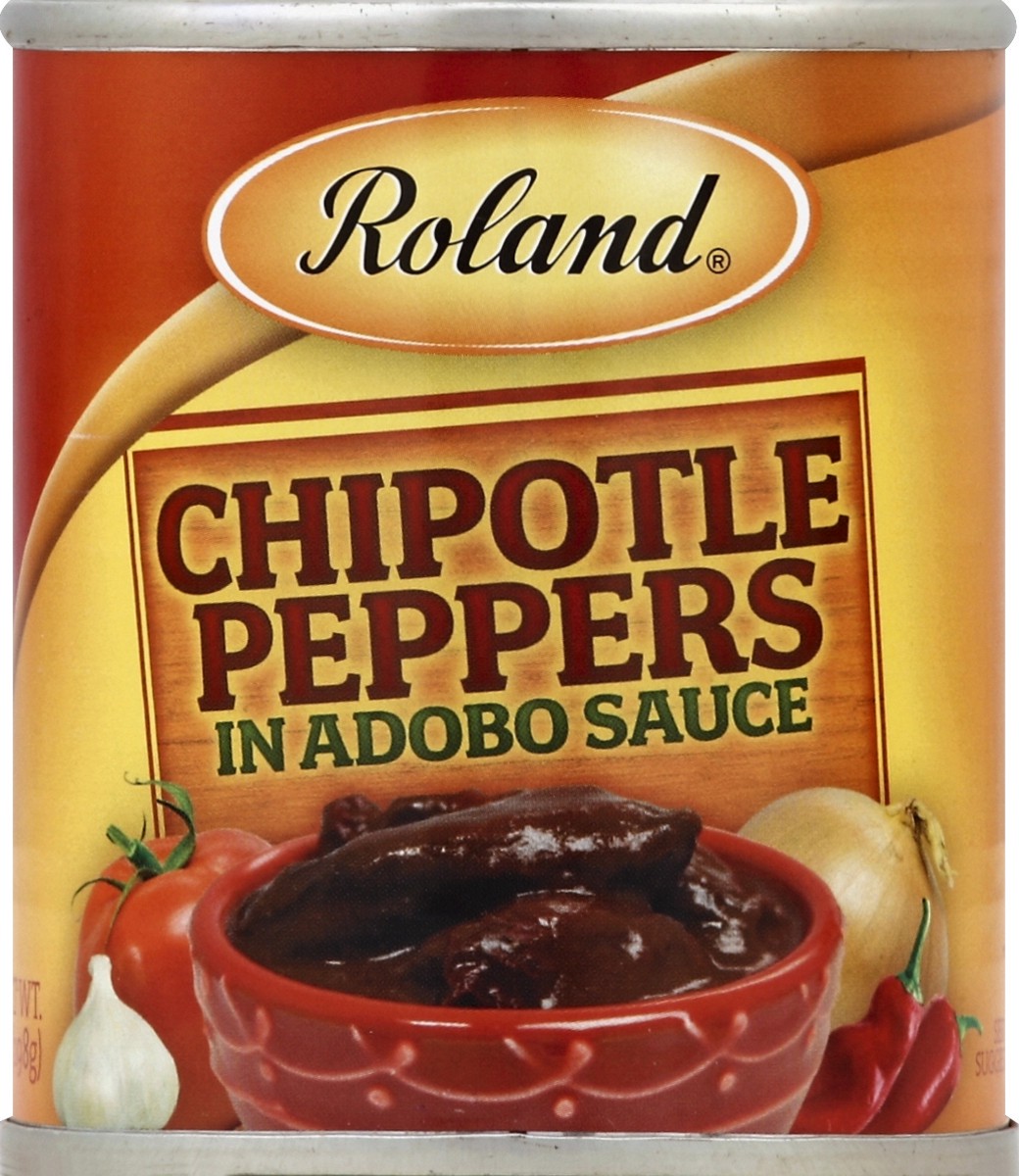 slide 2 of 2, Roland Robust & Fiery Chipotle Peppers In Adobo Sauce 7.05 oz, 7.05 oz