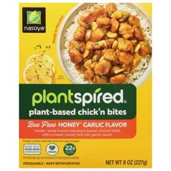 Nasoya Plantspired Plant-Based Honey Garlic Flavor Chick'n Bites 8 oz