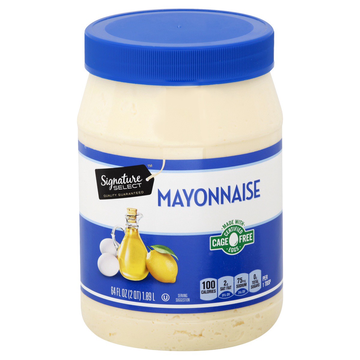 slide 1 of 3, Signature Select Mayonnaise 64 oz, 64 oz