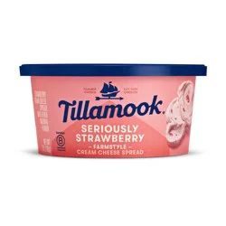 Tillamook Farmstyle Seriously Strawberry Cream Cheese Spread 7 oz