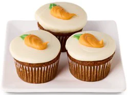 Carrot W/creme Cheese Buttercreme Cupcakes 3 Count - Ea