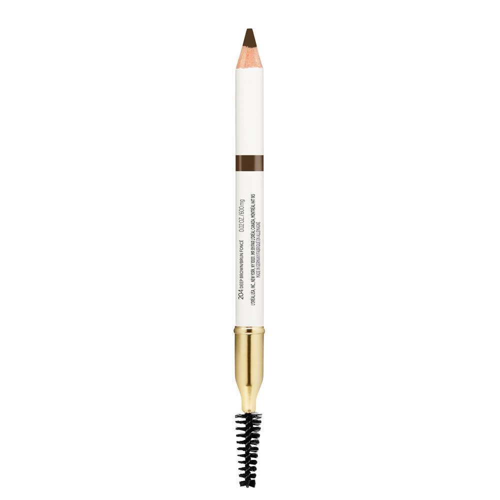 slide 4 of 6, L'Oréal Age Perfect Brow Magnifying Pencil With Vitamin E, Deep Brown, 1 ct