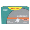 slide 10 of 21, Meijer Underpads Moderate Absorbency, Size L 23x36, 72 ct