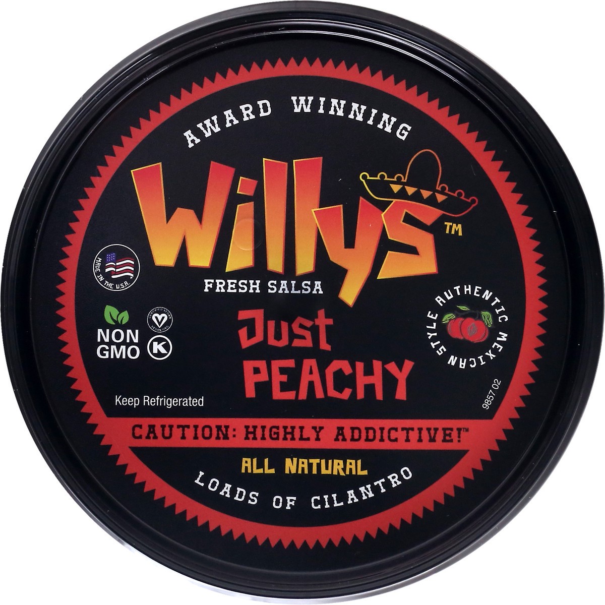 slide 7 of 9, Willy's Willys Fresh Salsa Salsa Peachy 16 Oz, 16 oz