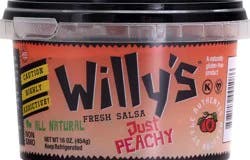 Willy's Willys Fresh Salsa Salsa Peachy 16 Oz