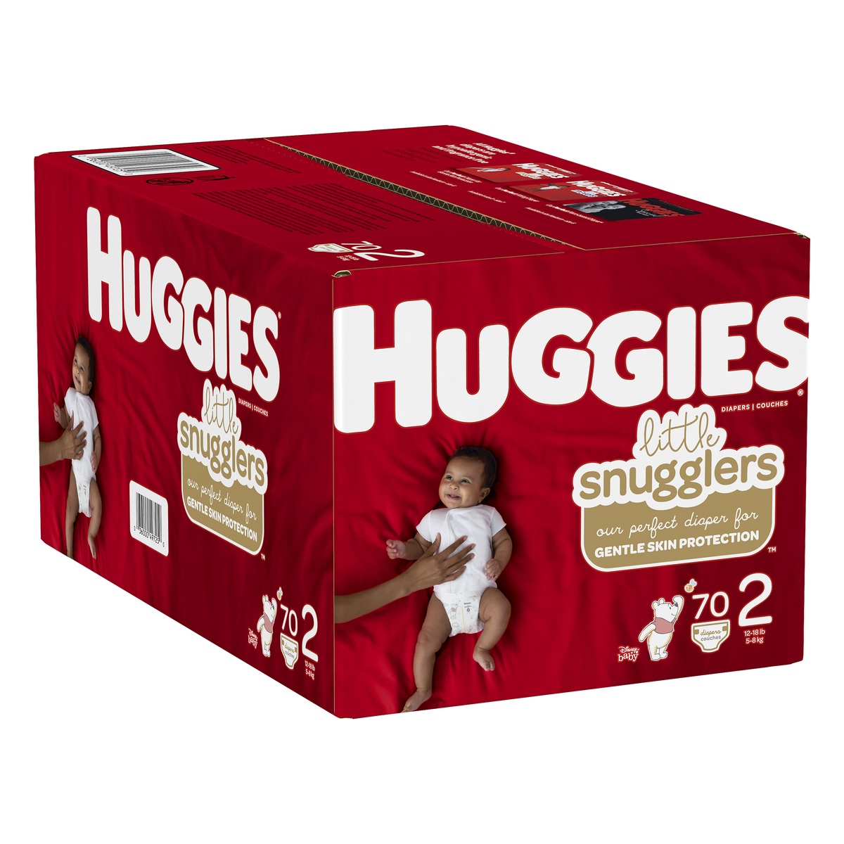 Huggies Little Snugglers Diapers, Size 2 (12-18 lb), Disney Baby, Diapers