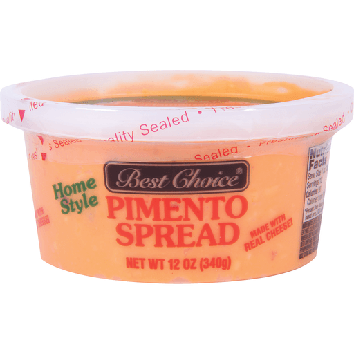 slide 1 of 1, Best Choice Pimento Spread, 12 oz