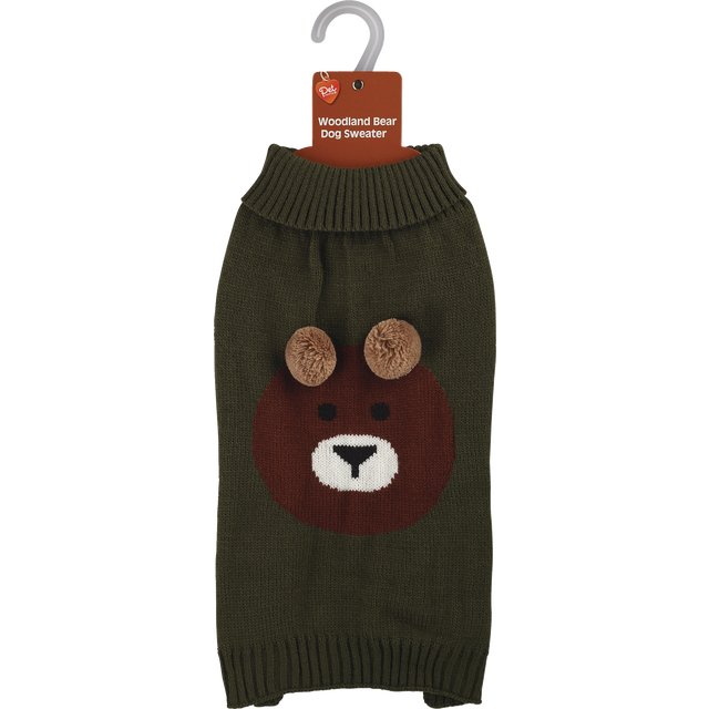 slide 1 of 1, Fall&Winter Sweater Bear, 1 ct