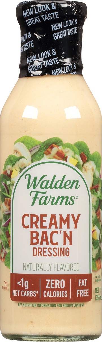 slide 1 of 9, Walden Farms Creamy Bacon Dressing Calorie Free, 12 fl oz