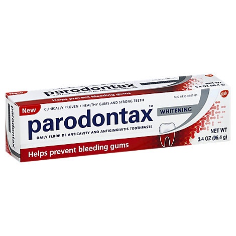 slide 1 of 1, Parodontax Toothpaste Anticavity And Antigingivitis Whitening, 3.4 oz