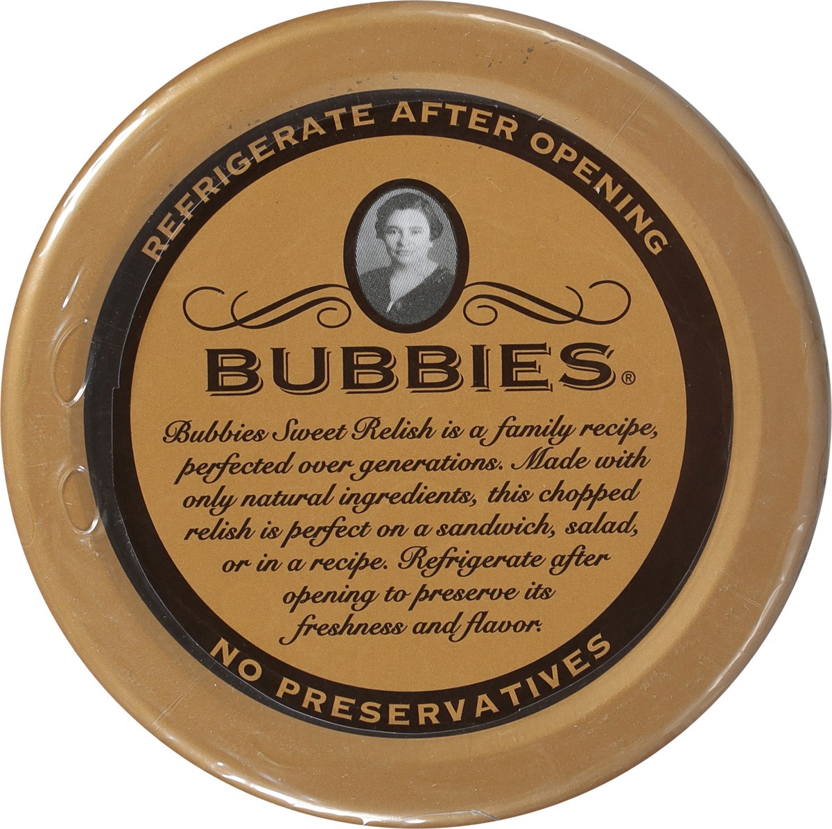 slide 4 of 9, Bubbies Sweet Relish, Traditional Bread & Butter Recipe, 16 oz