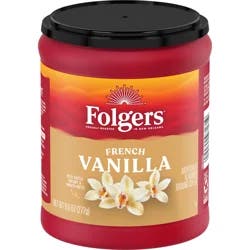 Folgers French Vanilla Ground Coffee, 11.5-Ounce