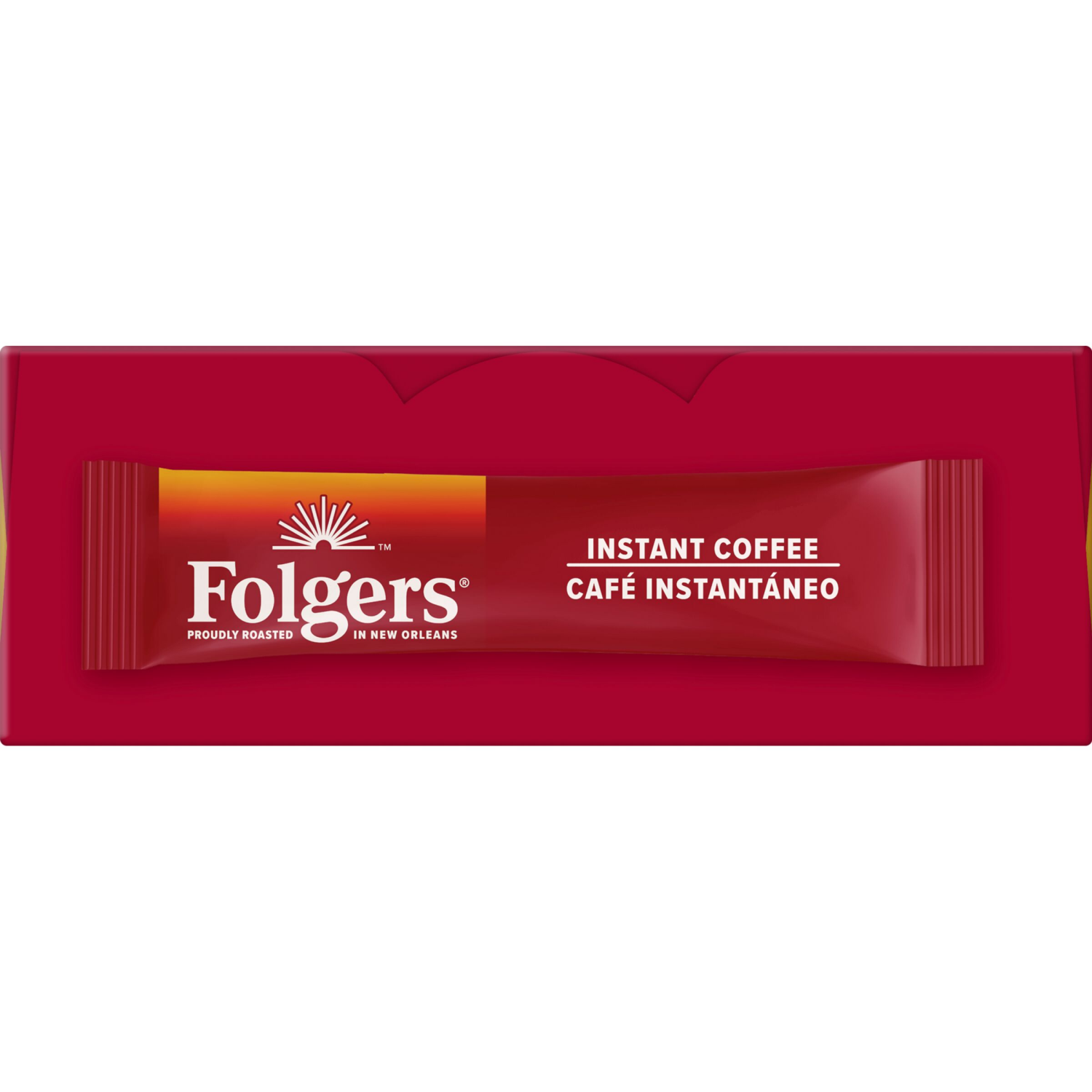 slide 4 of 5, Folgers Classic Roast Instant Coffee, Single Serving Packets, 24-Count, 24 ct
