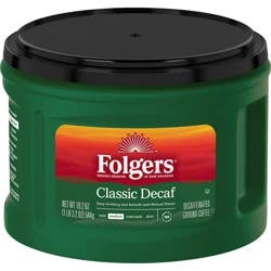 Folgers Coffee, Decaf Classic Roast