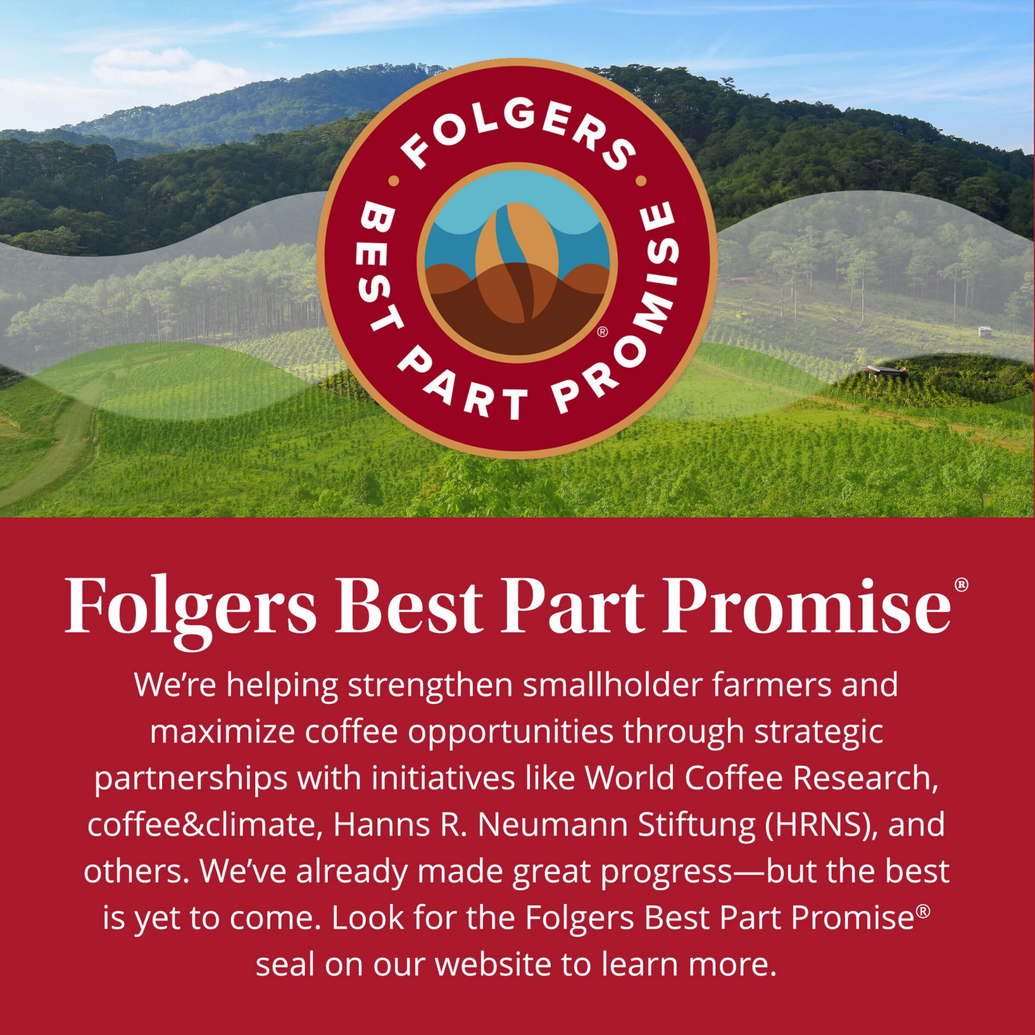 slide 2 of 7, Folgers Colombian Coffee, Medium Roast, Keurig K-Cup Pods, 10 Count Box, 10 ct