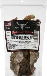 Butcher's Prime Roasted Beef Lung Tips Dog Treats 3.5 oz