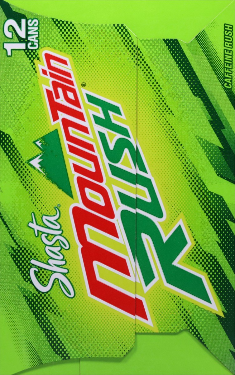 slide 9 of 9, Shasta Mountain Rush Soda 12 - 12 fl oz Cans, 12 ct