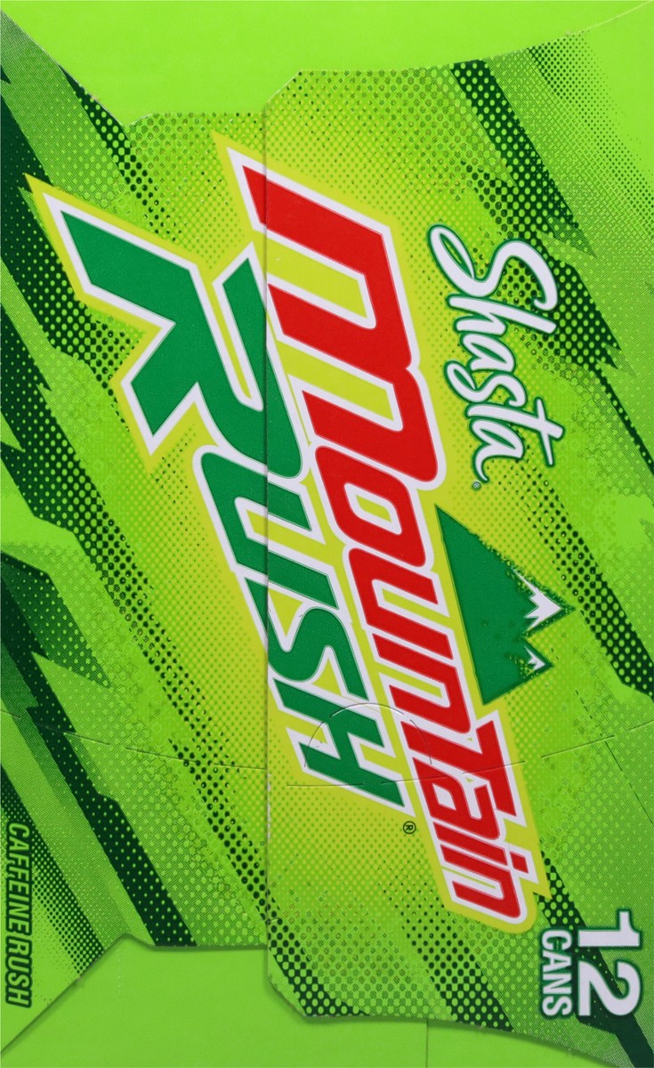 slide 8 of 9, Shasta Mountain Rush Soda 12 - 12 fl oz Cans, 12 ct