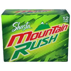 Shasta Mountain Rush Soda 12 - 12 fl oz Cans