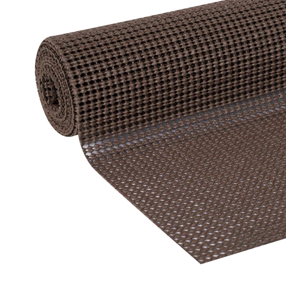 slide 1 of 1, Duck Brand Select Grip Easy Liner Brand Shelf Liner - Chocolate, 20 in x 6 ft