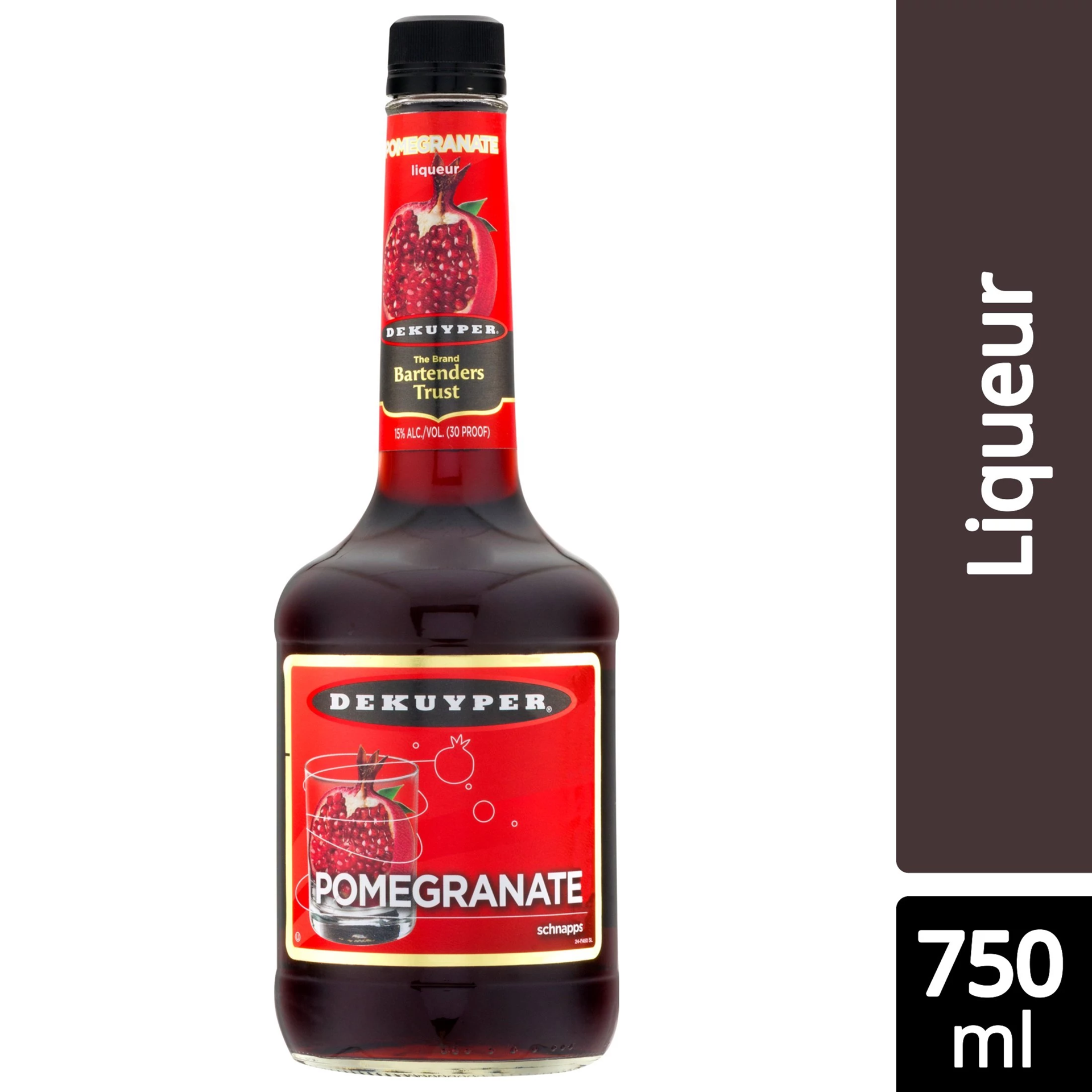 slide 1 of 1, DeKuyper Pomegranate Schnapps Liqueur 750 ml, 750 ml