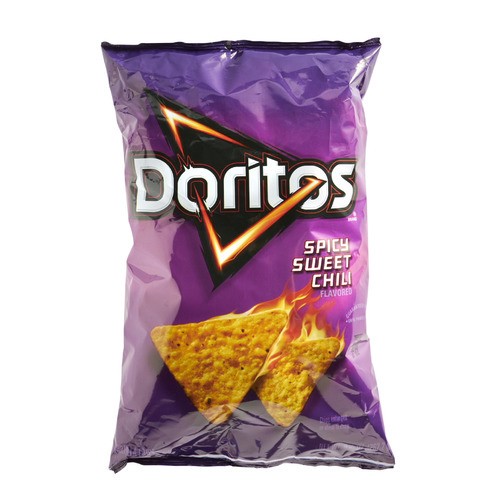 slide 1 of 1, Doritos® tortilla chips, spicy sweet chili, 9.25 oz