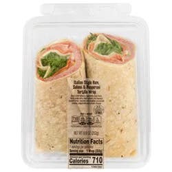 Our Brand Stop & Shop Italian Style Ham Salami & Pepperoni Tortilla Wrap
