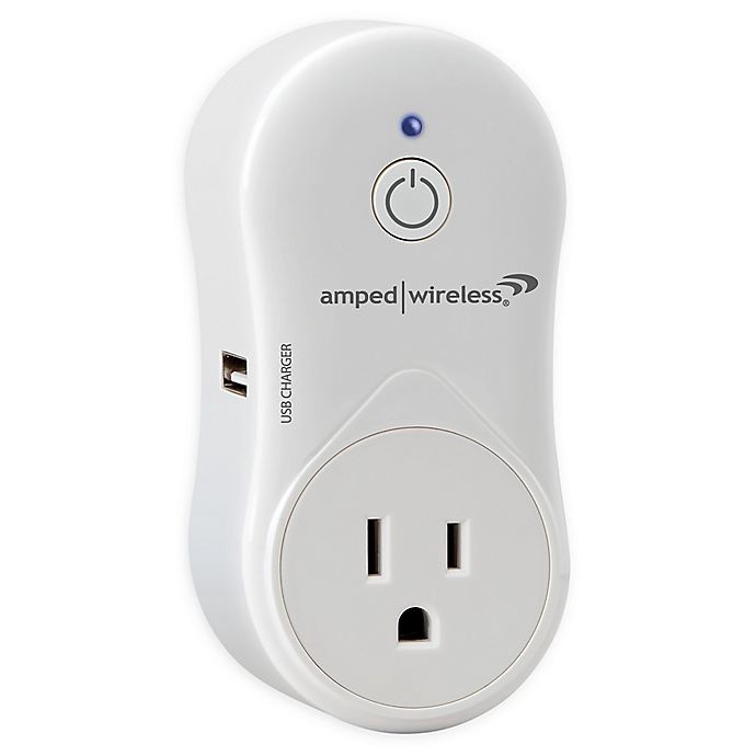 slide 1 of 4, Amped Wireless Smart Plug 1 ea, 1 ct