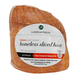 Lunds & Byerlys L&b Hickory Smoked Sliced Boneless Ham